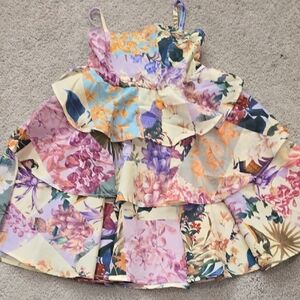 Floral Patchwork Dress